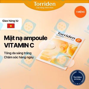 [Torriden Chính hãng] Mặt nạ giấy dưỡng trắng sáng da CELLMAZING chứa Vitamin C, 1+1 miếng, Mask
