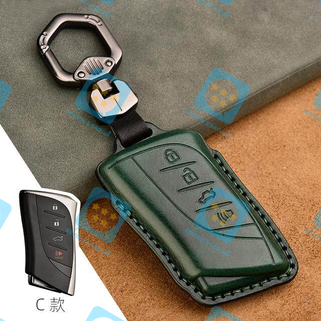 （A Boutique20）vỏ Bọc Chìa Khóa Từ Xa Bằng Da Thật 4 Nút Cho Lexus ES UX NX LC500 UX200 ES350 UX200 LS500 LS500H LC500h ES300h