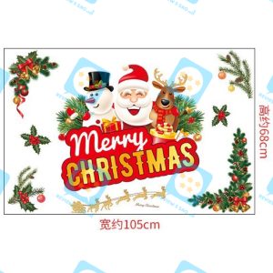 Decal Trang Trí Noel – Bảng Chữ Merry Christmas Sắc Nét, Dễ Thương