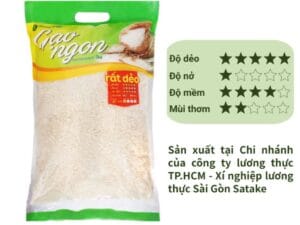 Gạo ngon Bách hoá XANH túi 5kg