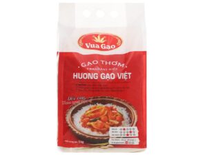 Gạo thơm Vua Gạo Hương Việt túi 5kg